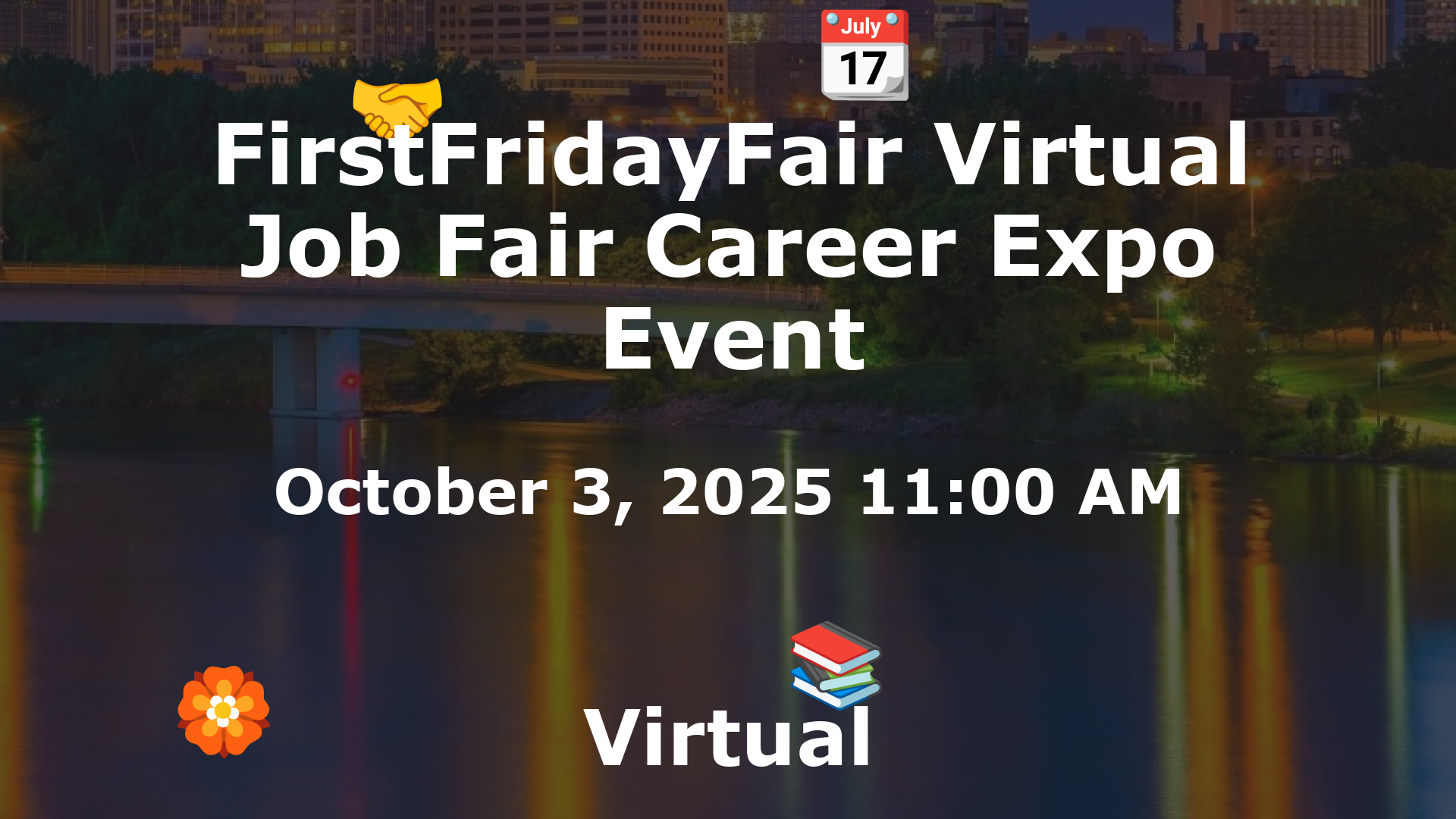 FirstFridayFair Virtual Job Fair Career Expo Event event image